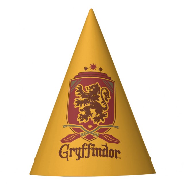Harry Potter | Gryffindor QUIDDITCH™  Badge Party Hat (Front)
