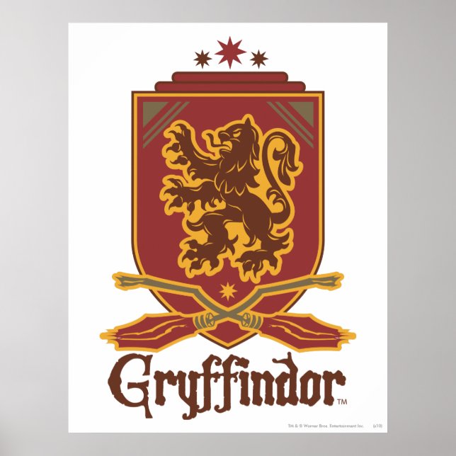 Harry Potter | Gryffindor QUIDDITCH™  Badge Poster (Front)