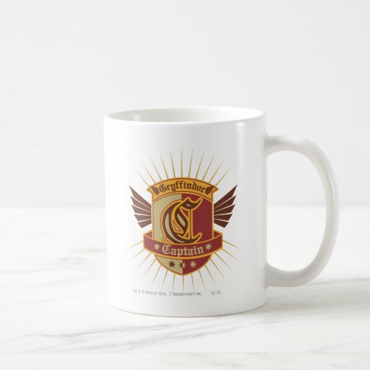 Harry Potter | Gryffindor QUIDDITCH� Captain Emble Coffee Mug