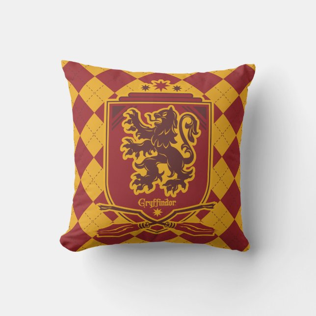 Harry Potter | Gryffindor QUIDDITCH™  Crest Cushion (Front)