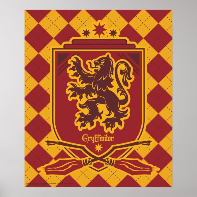 Harry Potter | Gryffindor QUIDDITCH™  Crest Poster (Front)