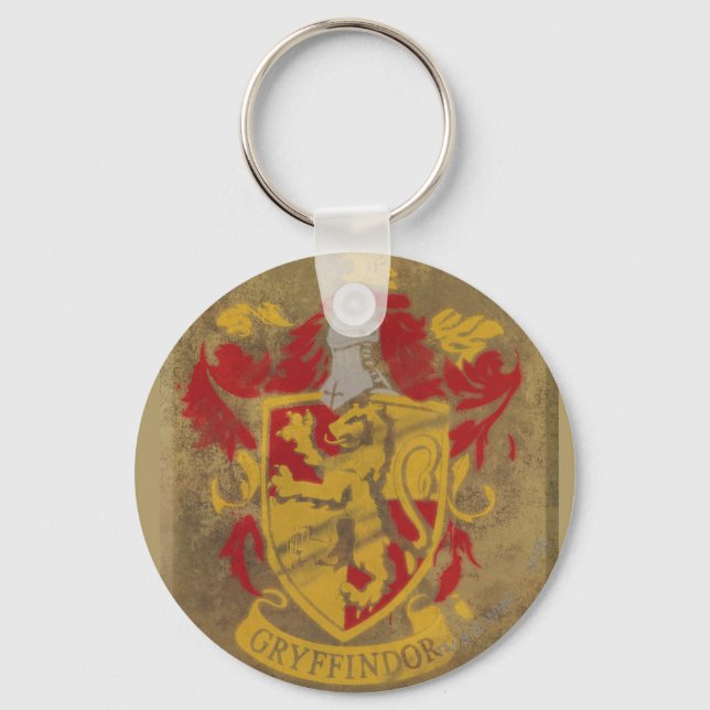 Harry Potter | Gryffindor - Retro House Crest Key Ring (Front)