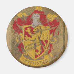 Harry Potter   Gryffindor - Retro House Crest Magnet