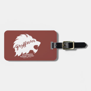 Harry Potter   GRYFFINDOR™ Silhouette Typography Luggage Tag