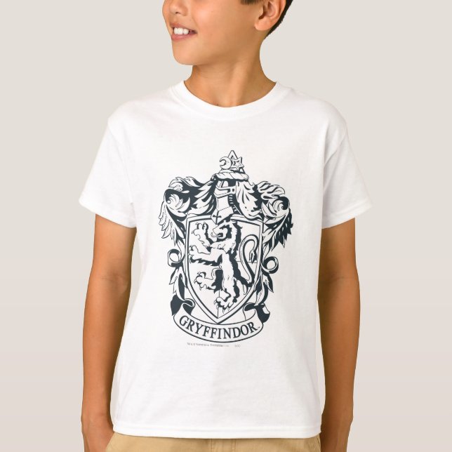 Harry Potter | Gryffindor Stencil Sketch T-Shirt (Front)