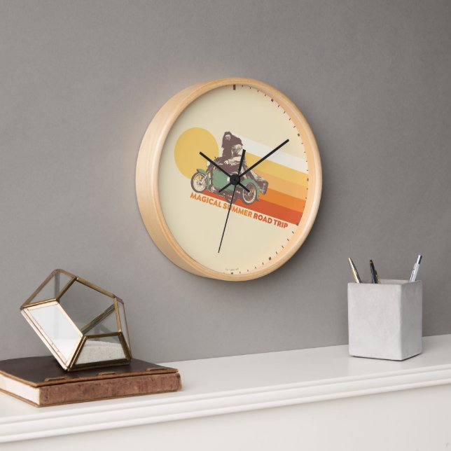 HARRY POTTER™ | Hagrid Magical Summer Road Trip Clock (Office)