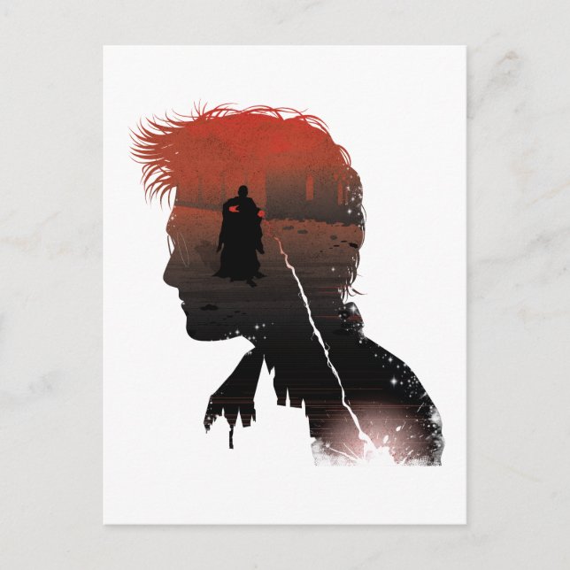 Harry Potter | Harry & Voldemort Wizard Duel Postcard (Front)
