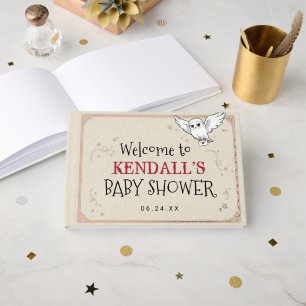 Harry Potter Hedwig Baby Shower Guest Book