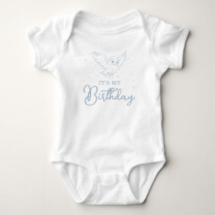 Harry Potter Hedwig Blue Magical Birthday Baby Bodysuit