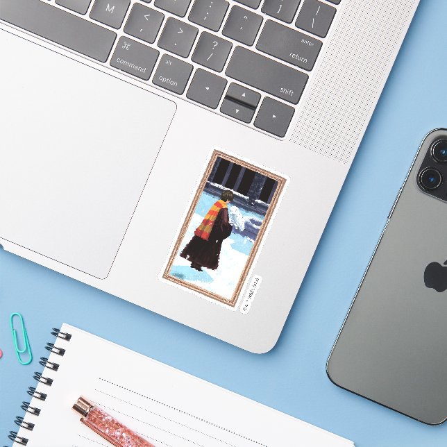 HARRY POTTER™ & Hedwig in HOGWARTS™ Courtyard (Laptop w/ iPhone)