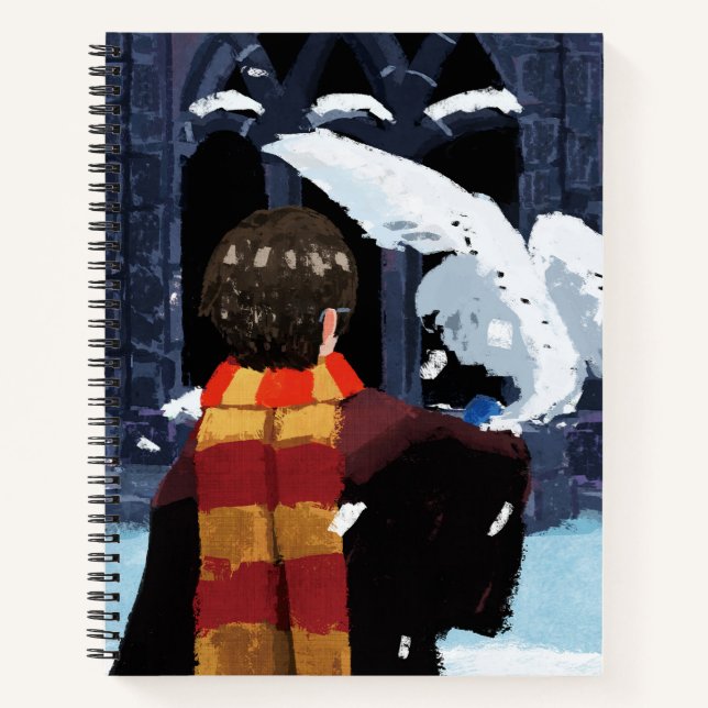 HARRY POTTER™ & Hedwig in the Snow Notebook (Front)