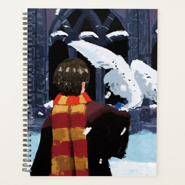 HARRY POTTER™ & Hedwig in the Snow Planner (Front)