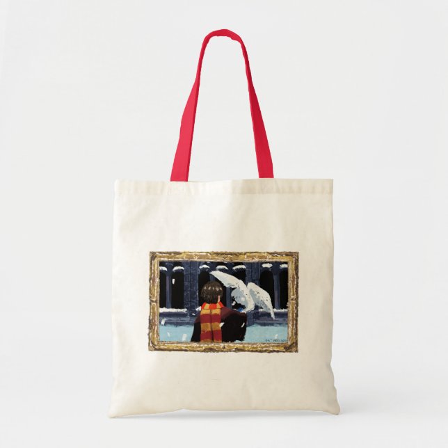 HARRY POTTER™ & Hedwig in the Snow Tote Bag (Front)
