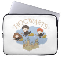 HARRY POTTER™, Hermione, & Ron Fly Over HOGWARTS™