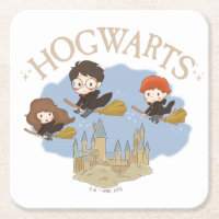 HARRY POTTER™, Hermione, & Ron Fly Over HOGWARTS™