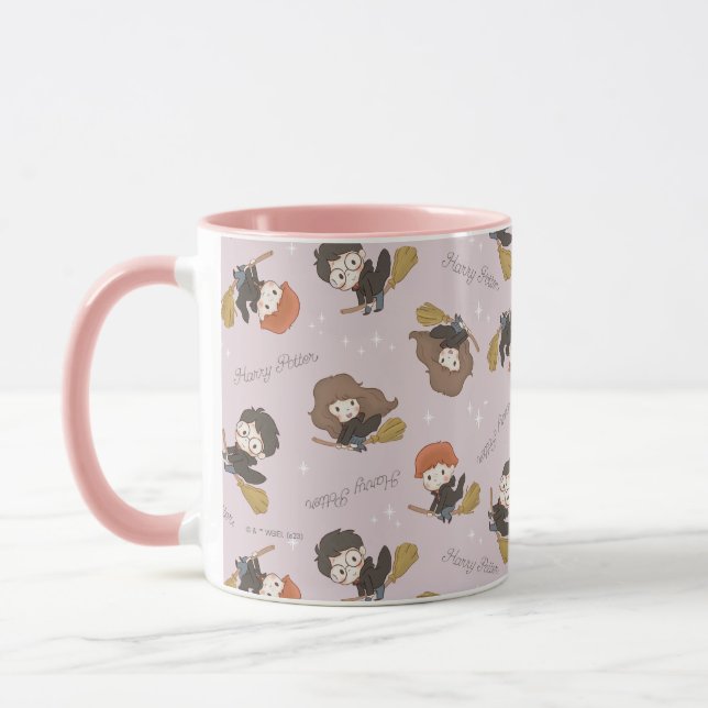 HARRY POTTER™, Hermione, & Ron Flying Pattern Mug (Left)