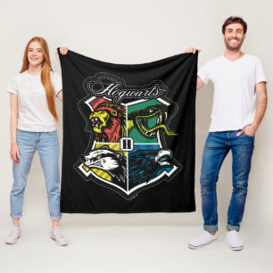 HARRY POTTER™ HOGWARTS™ Athletic Badge Fleece Blanket