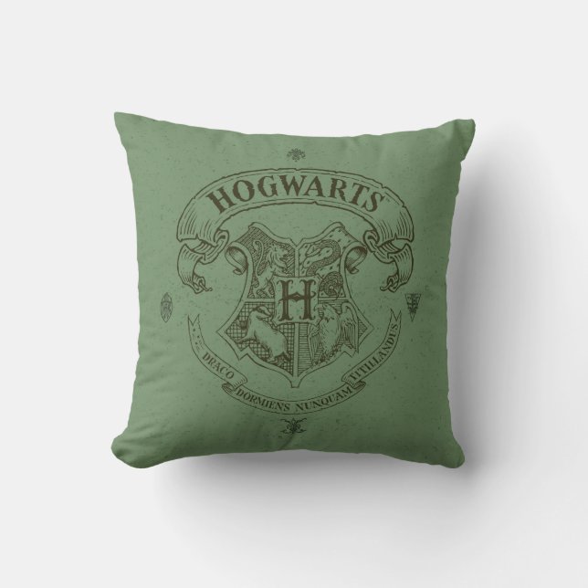 Harry Potter | Hogwarts Banner Crest Cushion (Front)