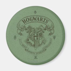 Harry Potter   Hogwarts Banner Crest Magnet