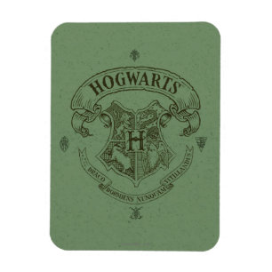 Harry Potter   Hogwarts Banner Crest Magnet