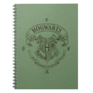 Harry Potter Hogwarts Banner Crest Notebook