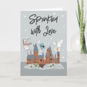 Harry Potter Hogwarts Castle Baby Shower Card