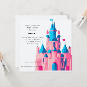 Harry Potter   Hogwarts Castle Baby Shower Invitation