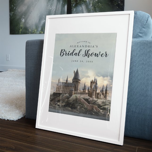 Harry Potter | Hogwarts Castle Bridal Shower Poster (Creator Uploaded)
