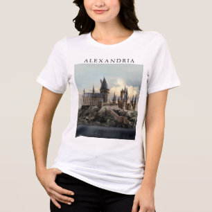 Harry Potter Hogwarts Castle Daytime Tri-Blend Shirt