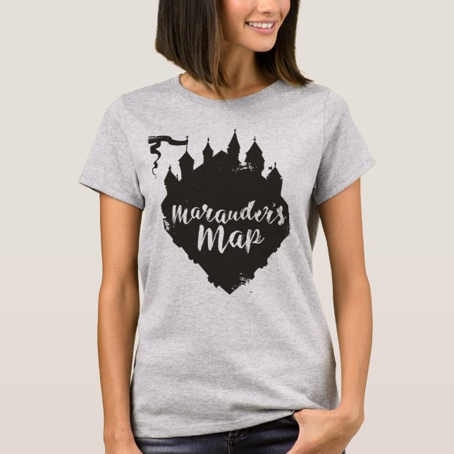 Harry Potter | HOGWARTS™ Castle Marauder's Map T-Shirt (Front)