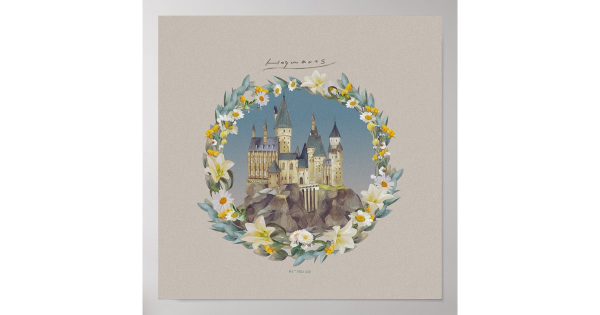 HARRY POTTER™ | HOGWARTS™ CASTLE POSTER | Zazzle