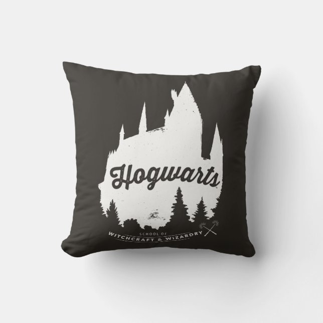 Harry Potter | HOGWARTS™ Castle Typography Cushion (Front)