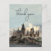 Harry Potter Hogwarts Castle Wedding Thank You
