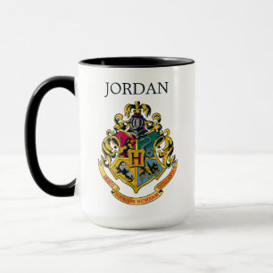 Harry Potter   Hogwarts Crest   Add Your Name Mug