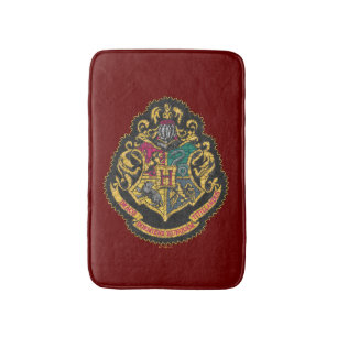 Harry Potter   Hogwarts Crest Bath Mat
