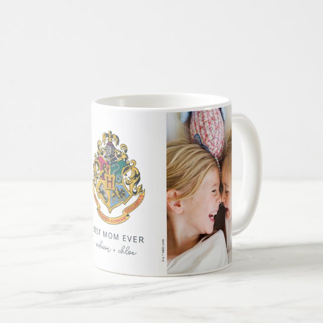 Harry Potter | Hogwarts Crest - Best Mum Ever Coffee Mug (Front Right)