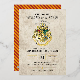 Harry Potter Hogwarts Crest Birthday 