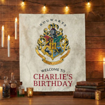 Harry Potter Hogwarts Crest Birthday