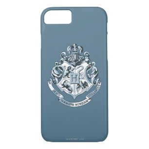Harry Potter   Hogwarts Crest - Blue iPhone 8/7 Case