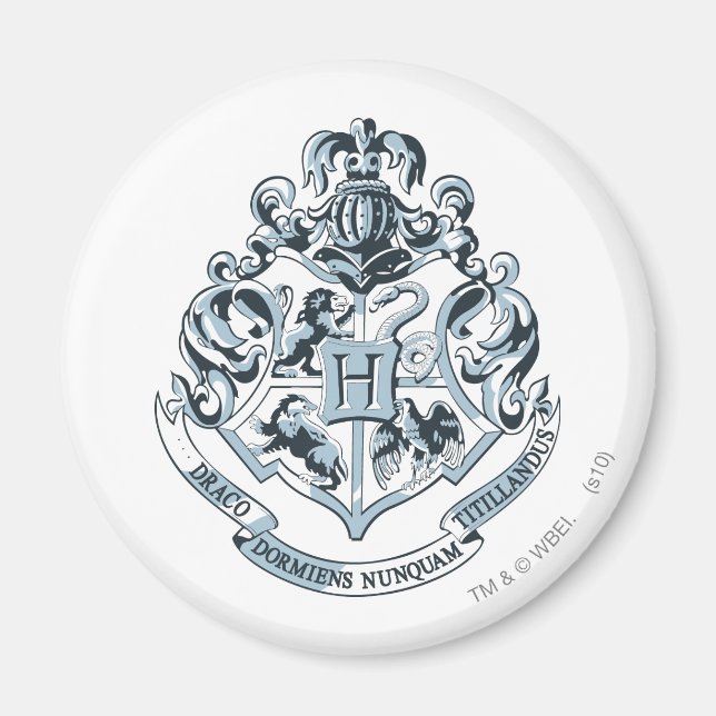 Harry Potter | Hogwarts Crest - Blue Magnet (Front)
