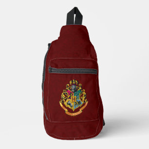 Harry Potter Hogwarts Crest - Full Color Sling Bag