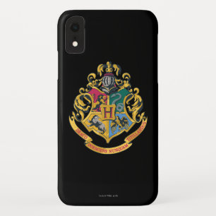Harry Potter   Hogwarts Crest - Full Colour iPhone XR Case