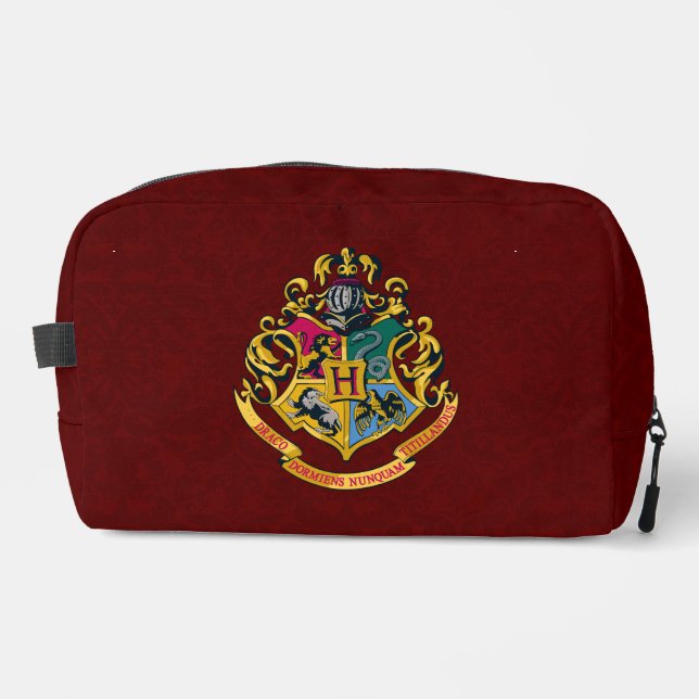 Harry Potter | Hogwarts Crest - Full Colour Dopp Kit (Front)