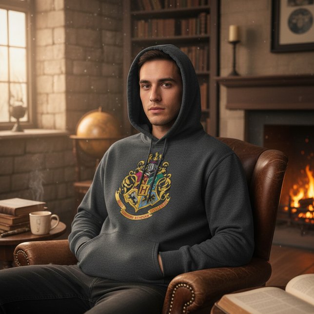 Harry Potter | Hogwarts Crest - Full Colour Hoodie (Creator Uploaded)