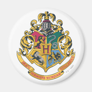 Harry Potter   Hogwarts Crest - Full Colour Magnet
