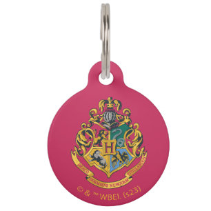 Harry Potter Hogwarts Crest - Full Colour Pet Tag