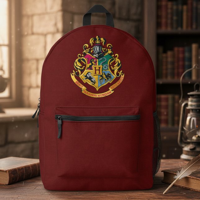 Harry Potter | Hogwarts Crest - Full Colour Printed Backpack (Creator Uploaded)