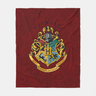 Harry Potter   Hogwarts Crest - Full Fleece Blanket