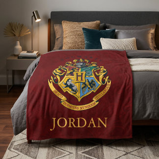 Harry Potter | Hogwarts Crest - Full Fleece Blanket
