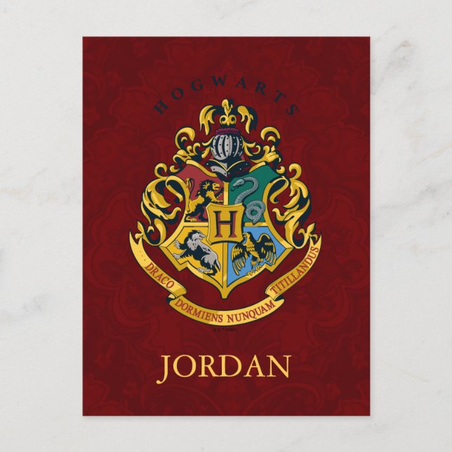 Harry Potter | Hogwarts Crest - Full Postcard (Front)